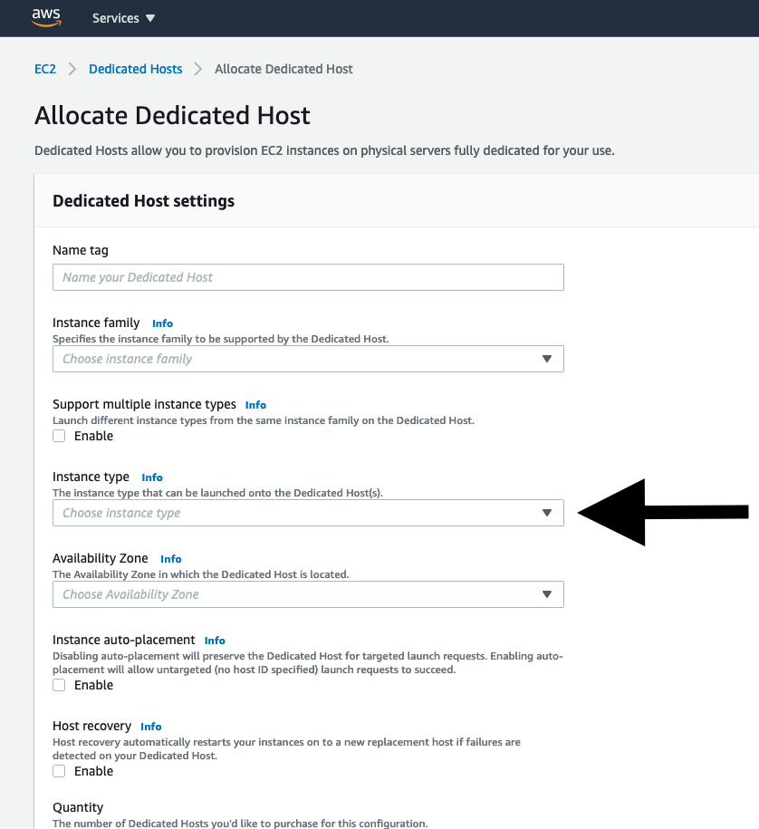 Amazon Web Servisleri üzerinde MacOS Instance Type