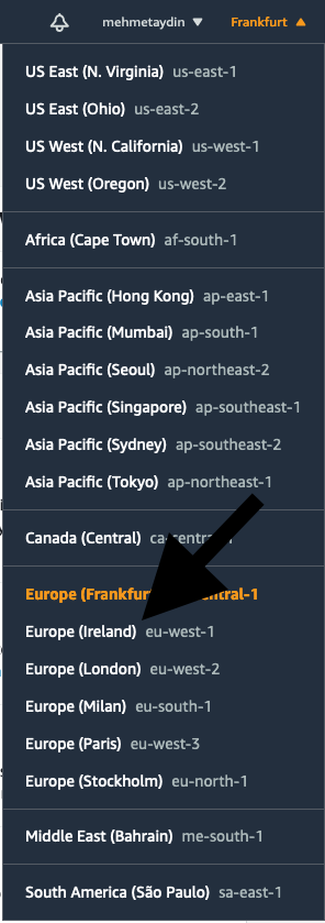 Amazon S3 Regions