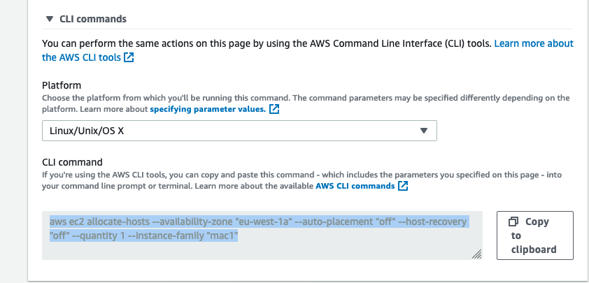 Amazon Web Servisleri üzerinde MacOS