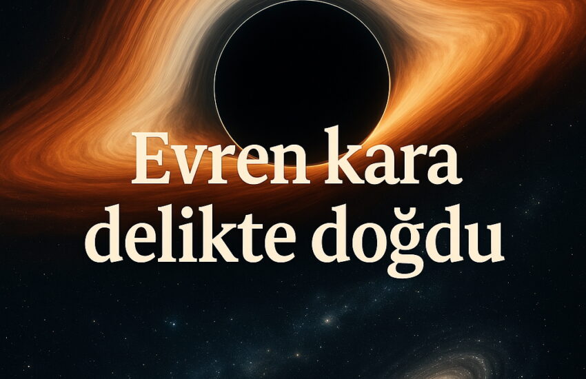 Başka Bir Evrenin Kara Deliği İçinde Yaşıyor Olabiliriz