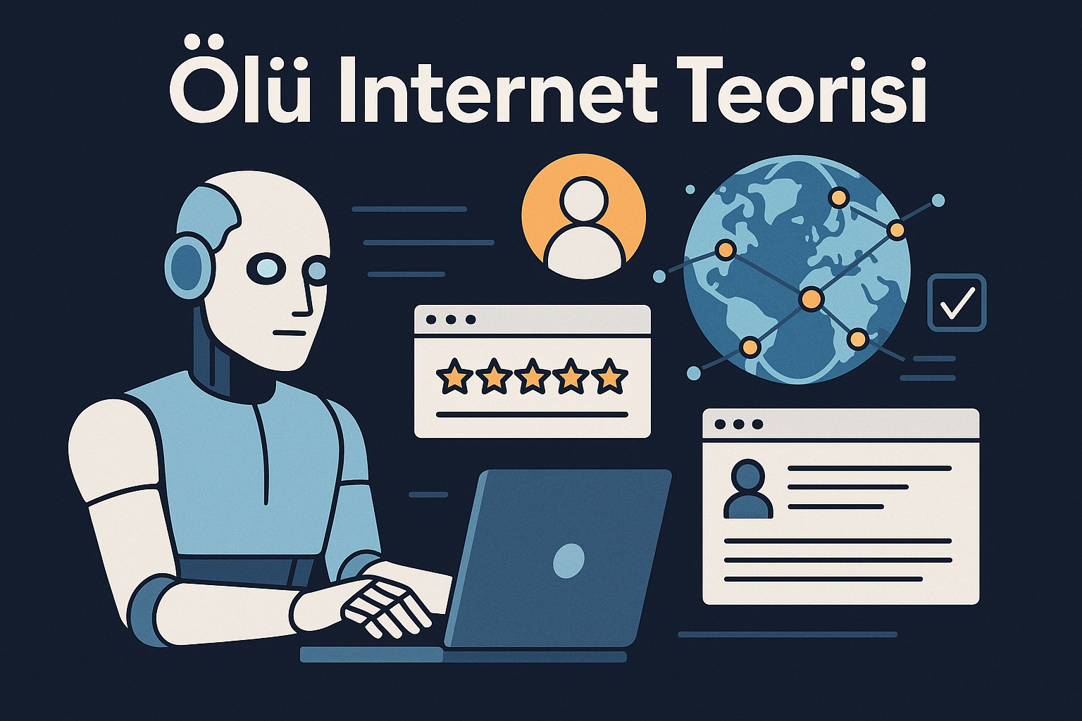 Ölü İnternet Teorisi: Gerçekten İnternette Kimse Kalmadı mı?